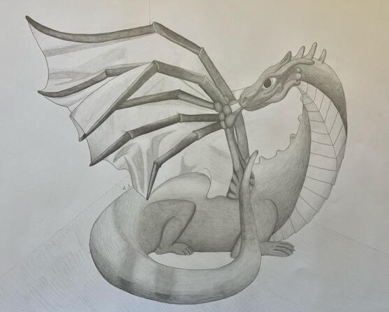pencil dragon pencil dragon